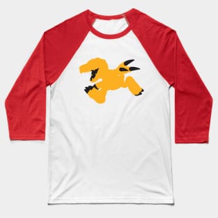 Agumon Silhouette Baseball T-Shirt
